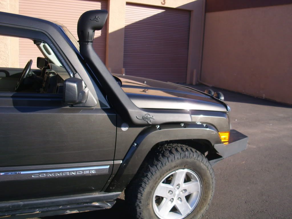Product Review Airflow Snorkel by GibsonRM Jeep Commander Forum