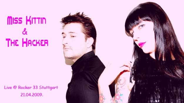 Miss Kittin and The Hacker - Live @ Rocker 33 Stuttgart - 21.04.2009.