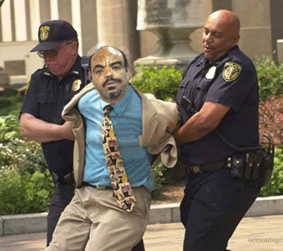 Meles arrested
