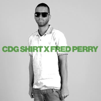 fred perry cdg