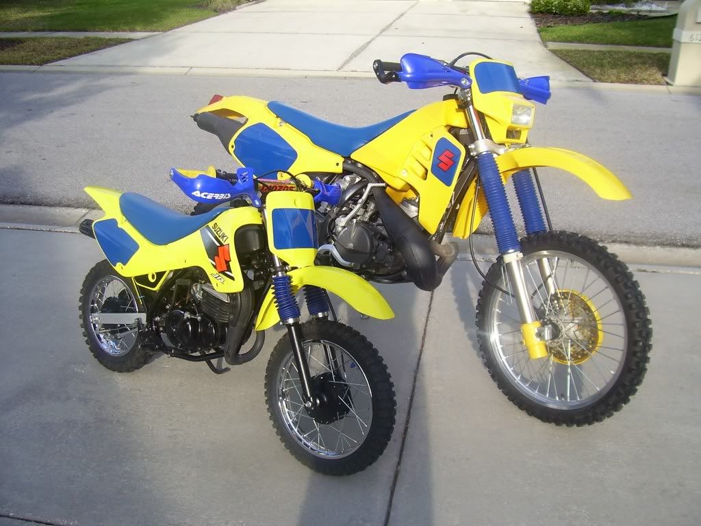 JR80 replacement plastic Suzuki 2 Stroke ThumperTalk