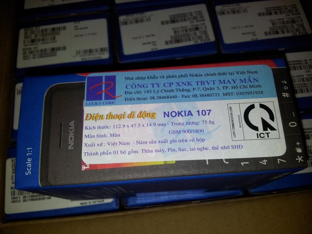 ra đi 2 pé chữa cháy 2 sim sóng nokia 107 108 - 2