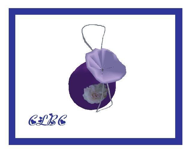 purp bag  with rose