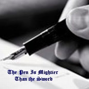 the pen is mightier than the sword Pictures, Images and Photos