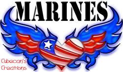 Marines Heart Wing