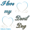 Love my Devil Dog Icon