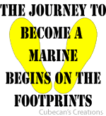 The Journey to become a Marine Graphic