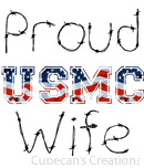 Proud USMC Wife