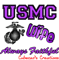 USMC Wife Always Faithful