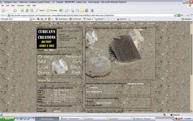 tag layout