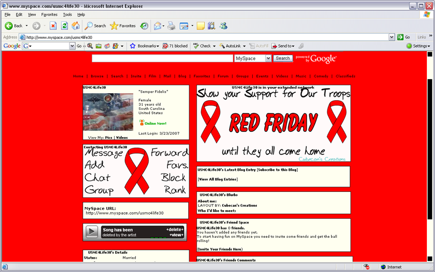red friday