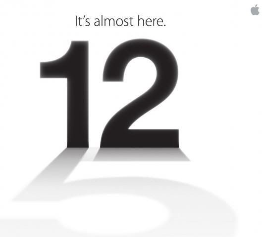 iPhone 5 Launch Event Invitation