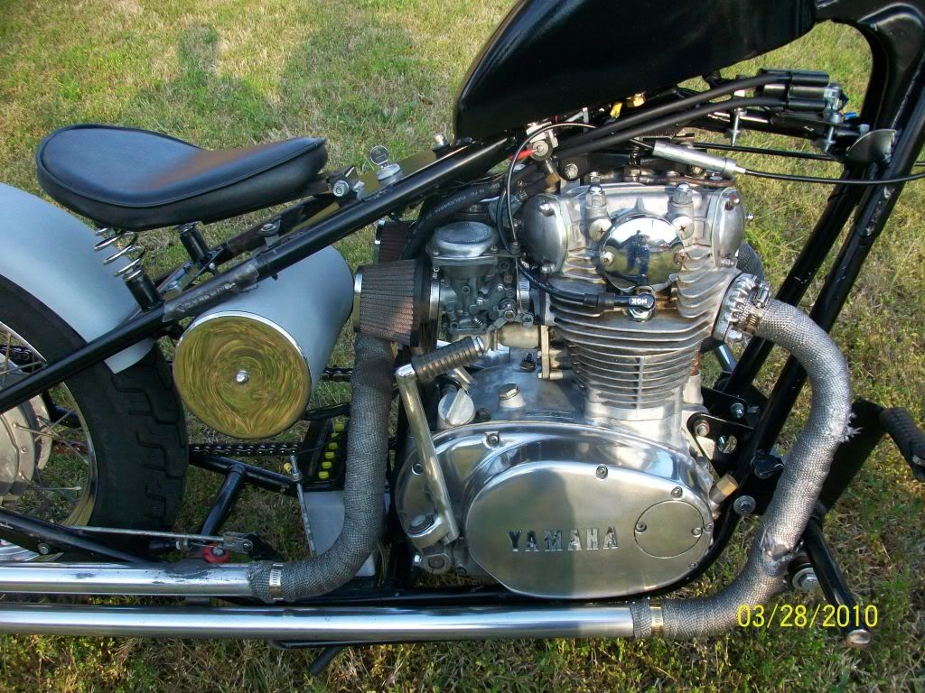 For Sale Custom Exhaust and Forward Pegs/controls Yamaha XS650 Forum