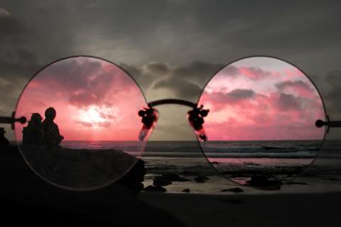 Rose colored glasses Pictures, Images and Photos