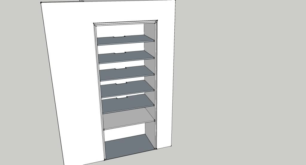 dividing shelves evenly?? SketchUp AutoCAD Forums