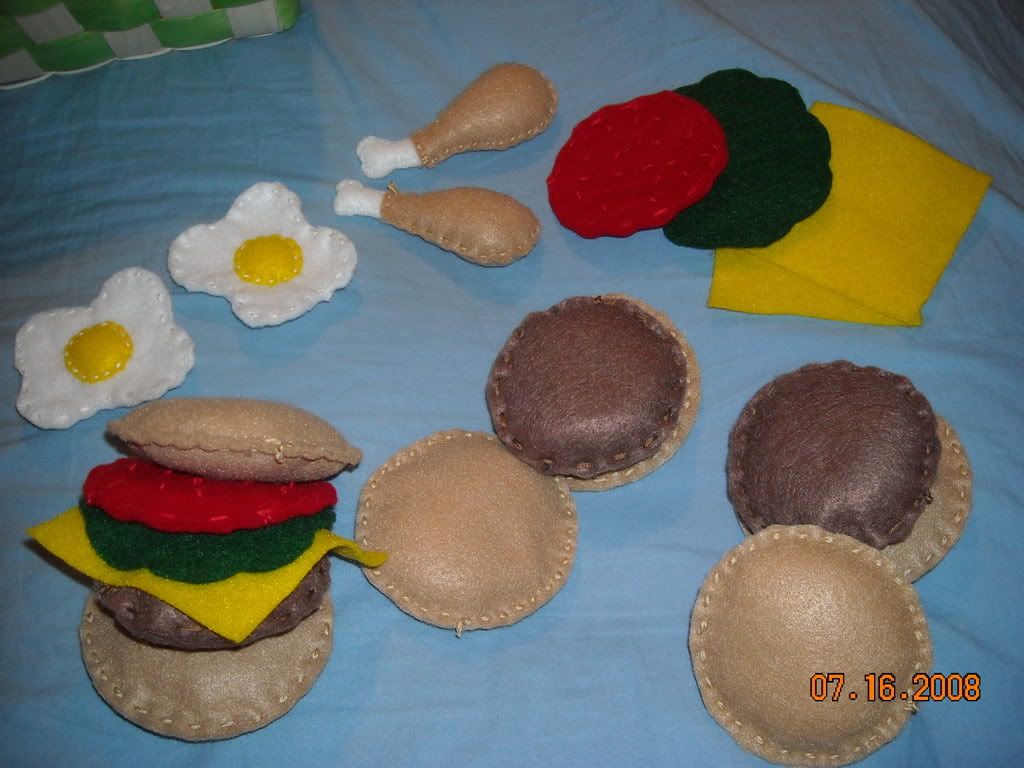 felt play food I made Pictures, Images and Photos