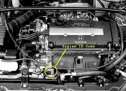 Honda engine identify #7