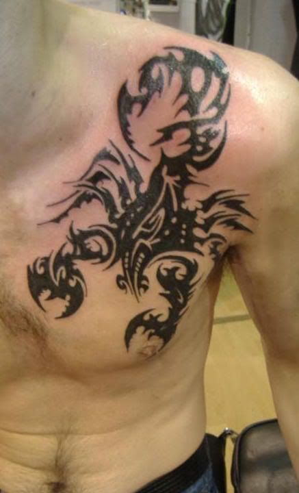Creative Tribal Scorpion TattoosGallery
