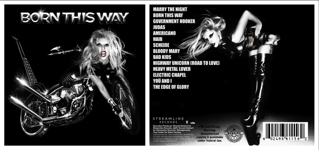 lady gaga born this way deluxe edition cover. Deluxe Edition: