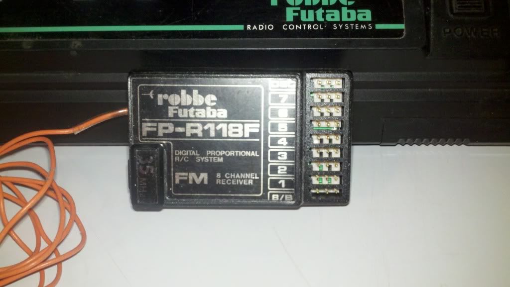 Robbe Futaba Navy F14 transmitter and receiver RC Groups