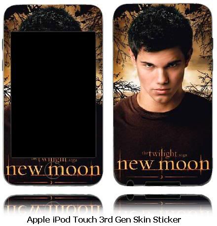 Apple iPod Touch Skin Twilight New Moon Jacob Black #23