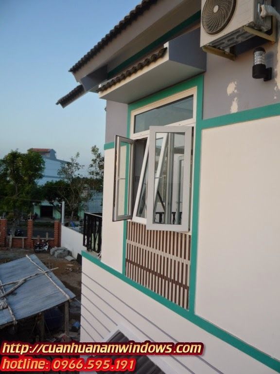 Cửa Sổ Mở 3 Cánh Kết Hợp Quay Hất, Cửa Sổ 3 Cánh, Cửa Nhựa Lõi Thép 3 Cánh