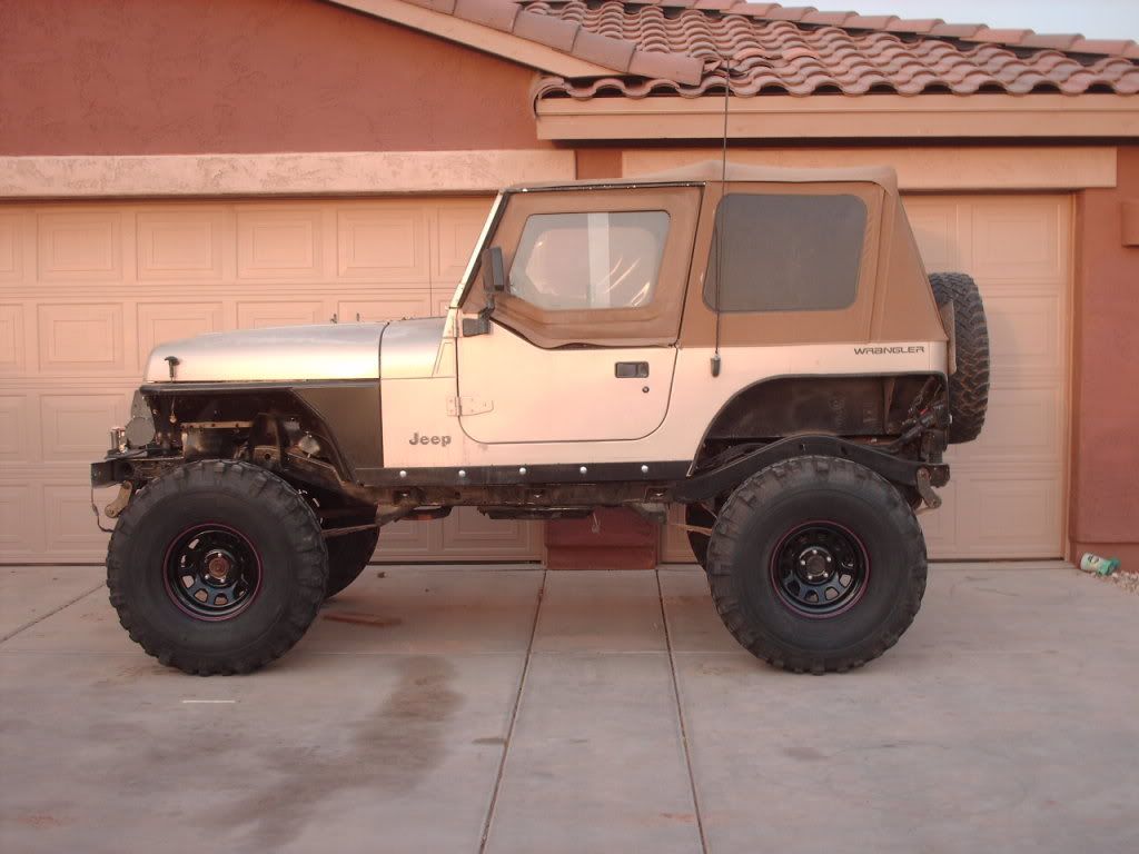 Jeep yj front waggy springs