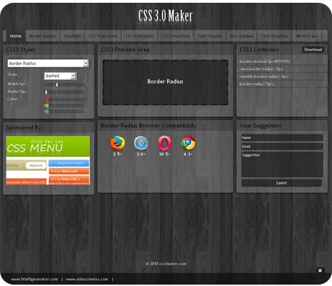 CSS3.0 Maker