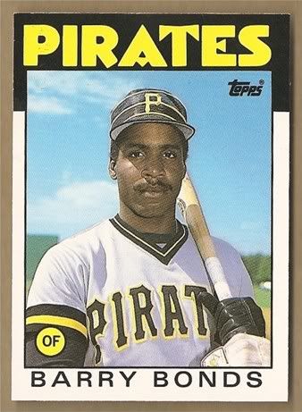 barry bonds pirates. BARRY BONDS. 1986 TOPPS. CARD: #11T. Please contact me with any questions, I#39;ll be happy to answer. Will work hard for your 5 star rating and will return