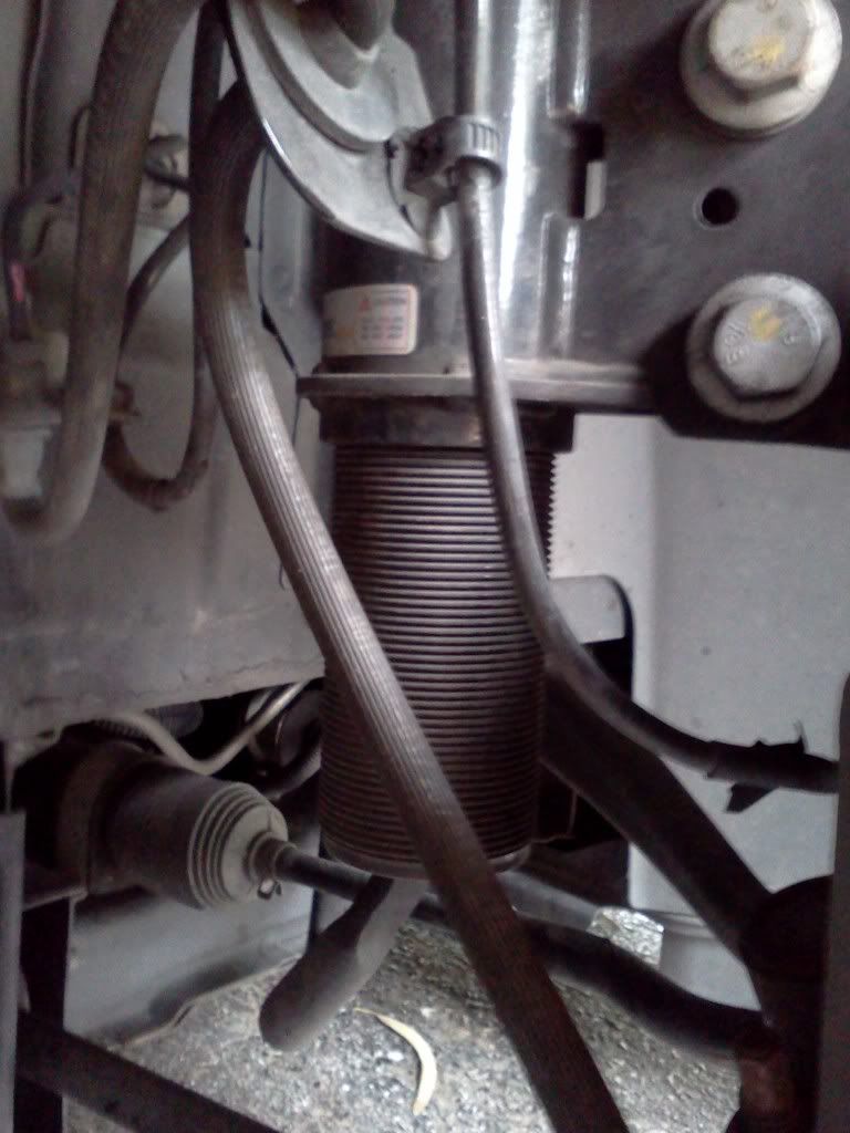 Removing Springs on Coilovers to get Lower