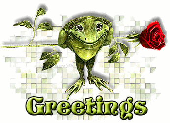 frog greetings Pictures, Images and Photos