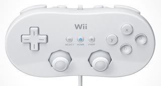 Wii classic controller