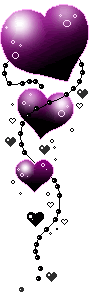 purple,hearts