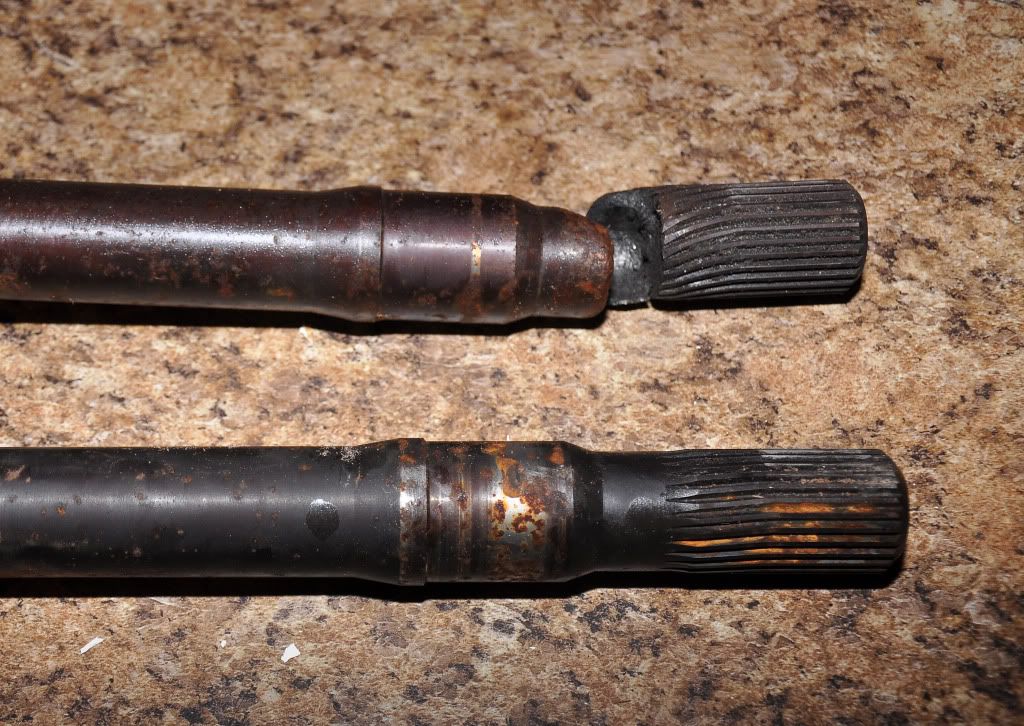 Axle Shaft Damage 4x4 and OffRoad Forum
