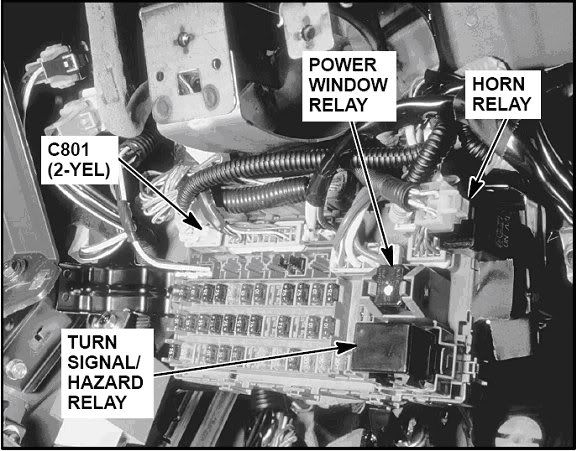 Horn Relay - Honda-Tech - Honda Forum Discussion 2002 hyundai santa fe fuse box under the hood 