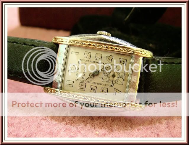 1930 Art Deco BULOVA Conrad Vintage Mens Rare Watch. Awesome deco 