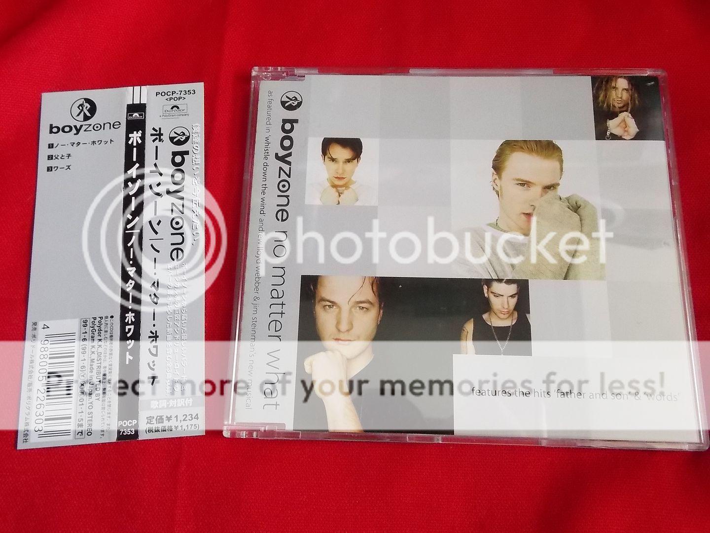 Boyzone No Matter What 1998 Japanese Single Cd Japan Uk Despatch Ebay