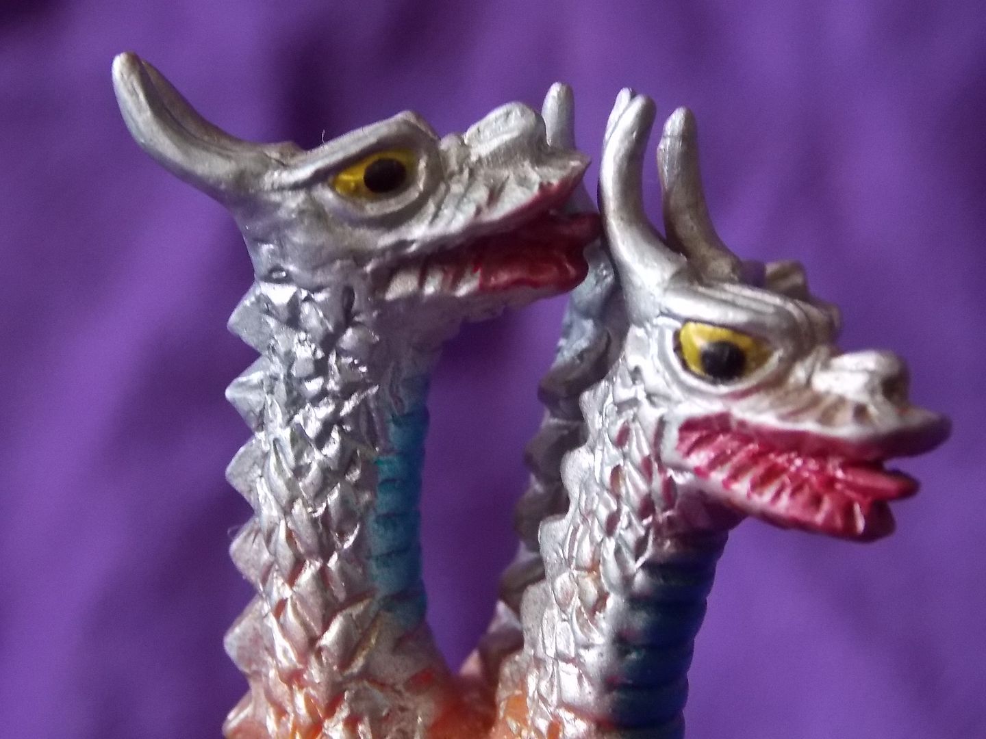 KING GHIDORAH BULLMARK IWAKURA HMV LTD Sofubi PVC Mini Figure 3.5/" 9cm GODZILLA
