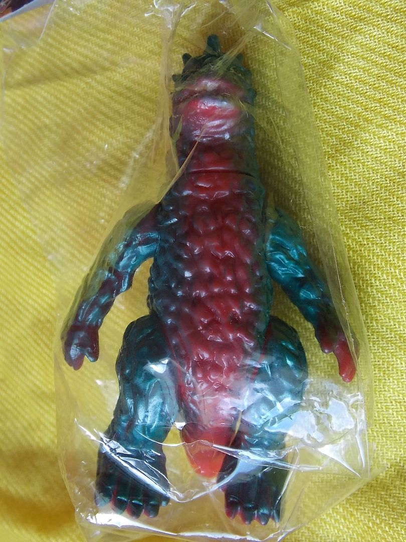 KING GHIDORAH BULLMARK IWAKURA HMV LTD Sofubi PVC Mini Figure 3.5/" 9cm GODZILLA