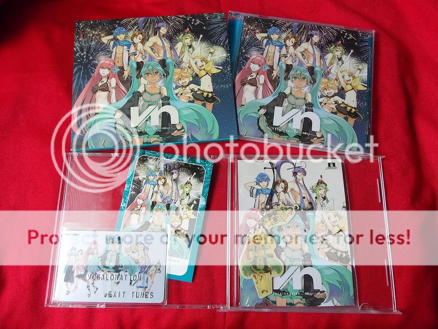 Miku Hatsune Cd Card Mascots Sticker Exit Tunes Presents Vocalonation Feat Ebay