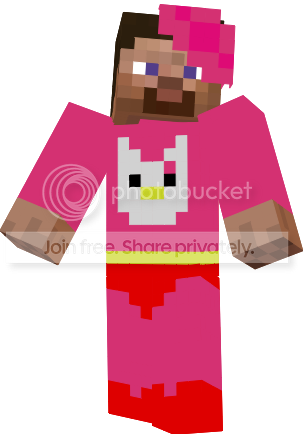 Mr. Hello Kitty! Minecraft Skin