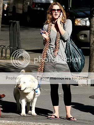 FLASHBACK TIME! Drew Barrymore and Flossy