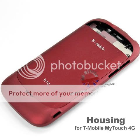 ORIGINAL HOUSING+COVER FOR T MOBILE HTC MYTOUCH 4G RED  