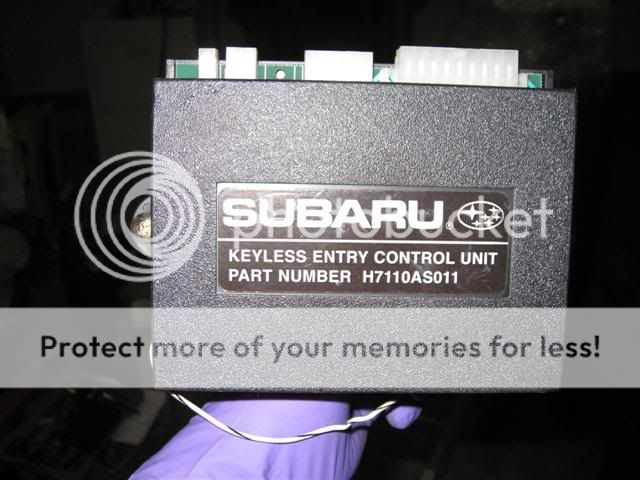 2011 2014 Subaru Wrx Sti Key Less Keyless Entry Unit Control Module Oem 11 14 Subieautoparts Com