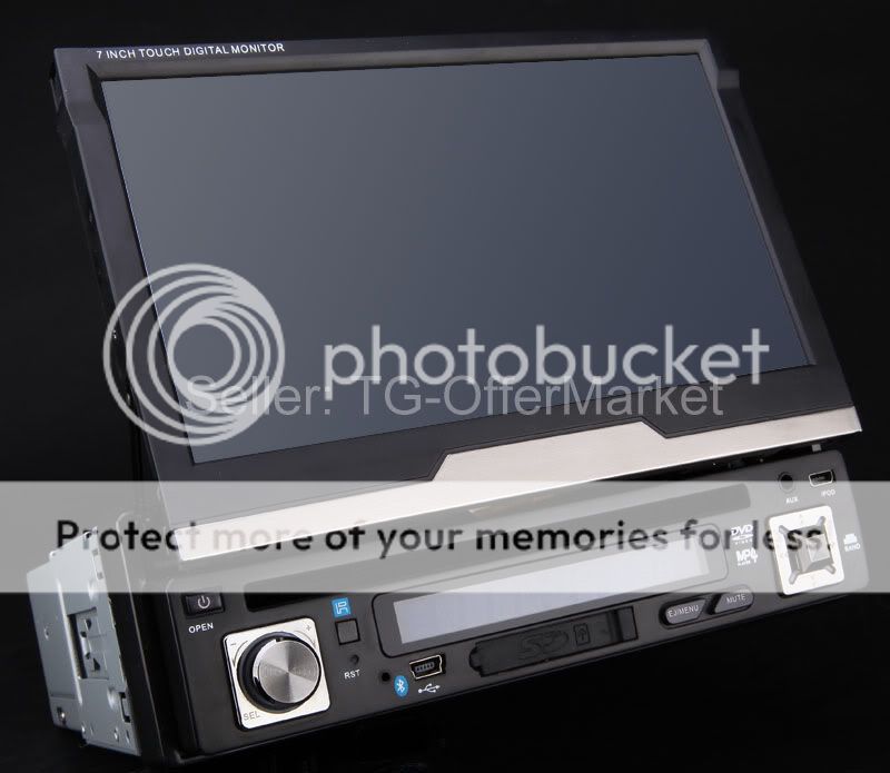   screen Car DVD Player FM/RDS IPOD GPS+2011 3D MAP+TV DVB T M78  