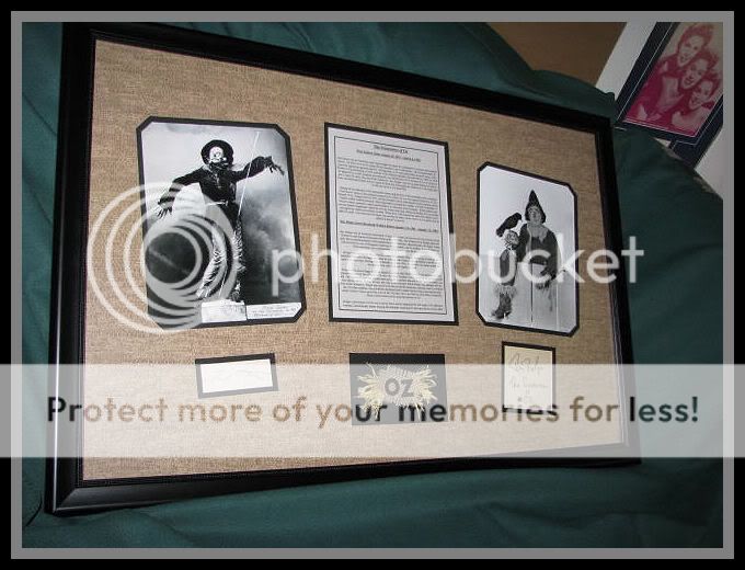 This greatdisplay measures 33 x 22mounted with two 8 x 10 blackand 