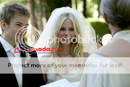 Avril's wedding