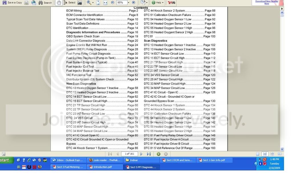 code reader - Maintenance, Tech Info & Troubleshooting - TheMalibuCrew.com